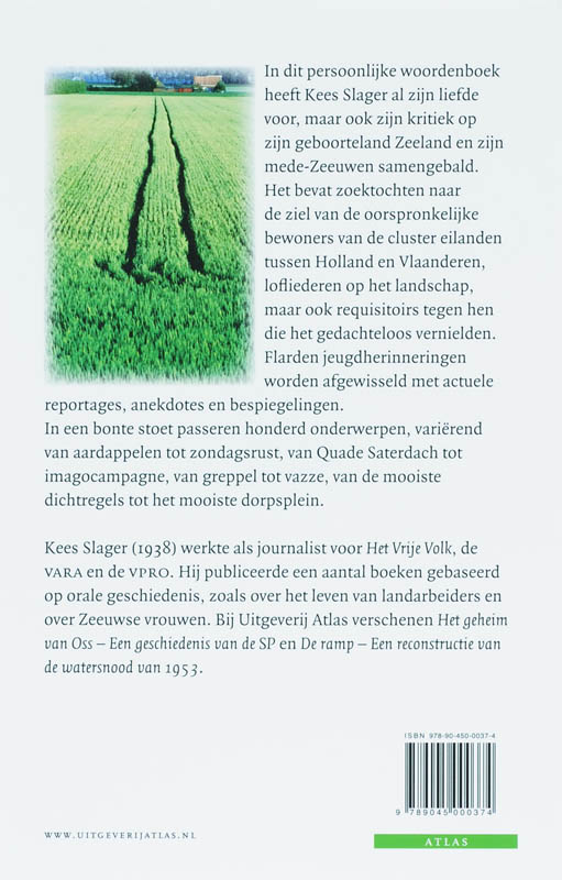 Achterkant van Mijn Zeeland
