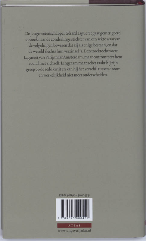 Achterkant van De sekte der egoisten