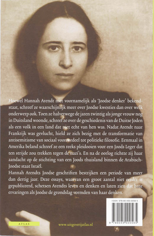 Achterkant van Joodse essays