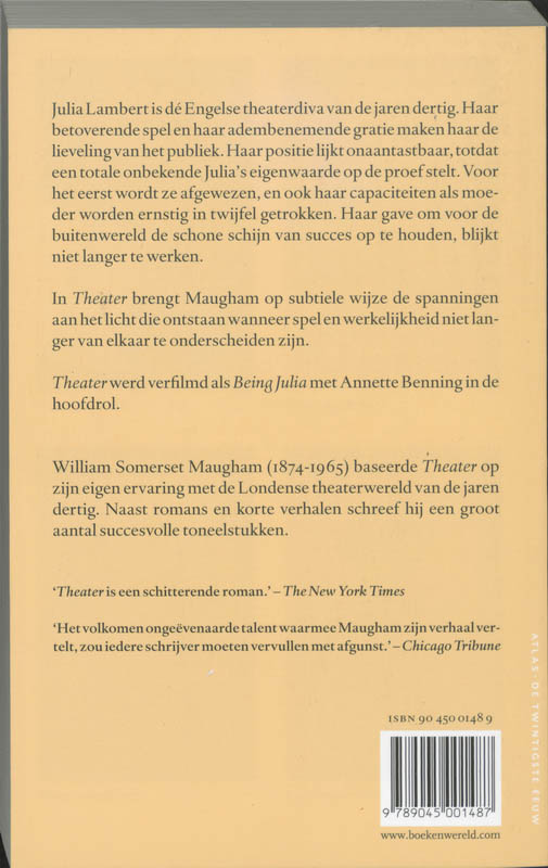 Achterkant van Theater