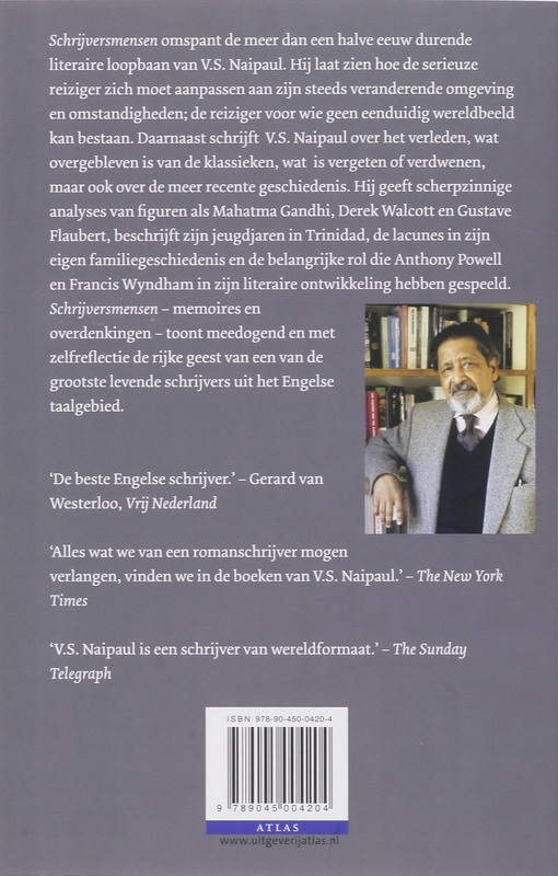 Achterkant van Schrijversmensen