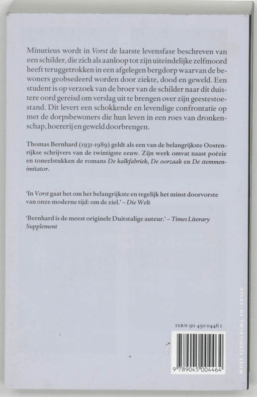 Achterkant van Vorst