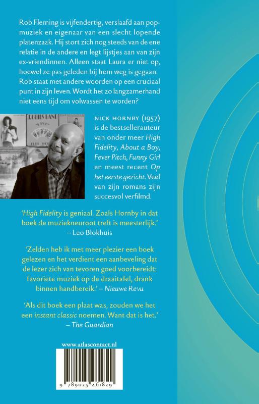 Achterkant van High fidelity