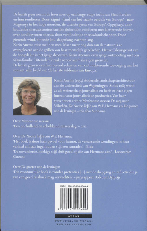 Achterkant van De laatste grens