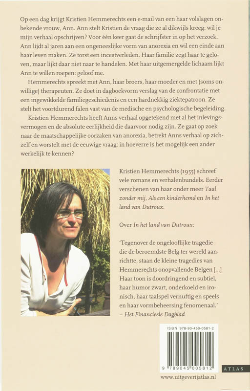 Achterkant van Ann