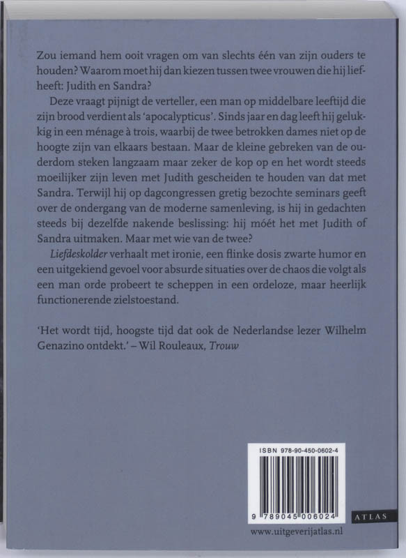 Achterkant van Liefdeskolder