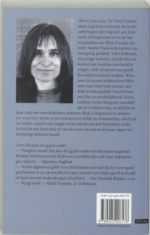 Achterkant van De laatste keer
