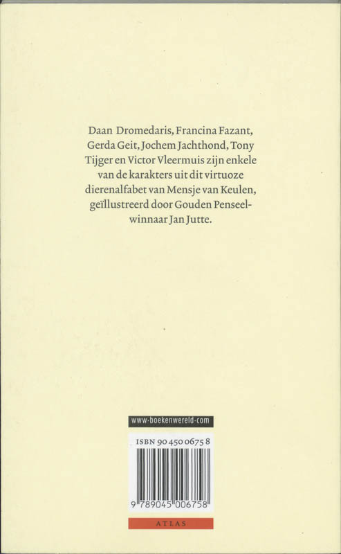 Achterkant van Van Aap tot Zet