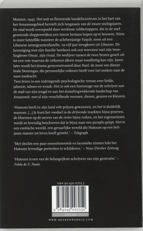 Achterkant van Twee broers
