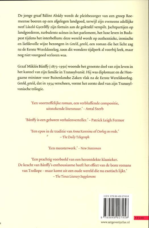 Achterkant van Geteld, geteld