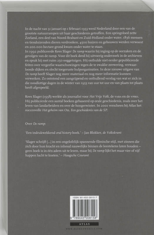 Achterkant van De ramp