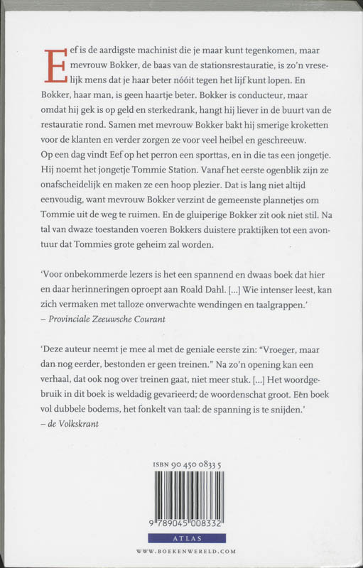 Achterkant van Tommie Station