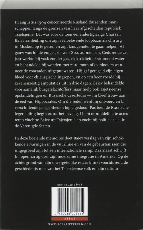 Achterkant van De eed