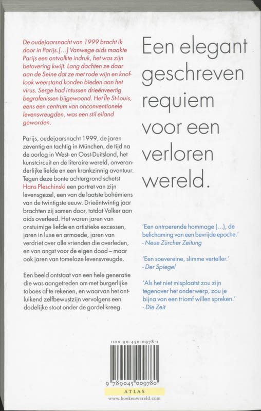 Achterkant van Portret van een onzichtbare
