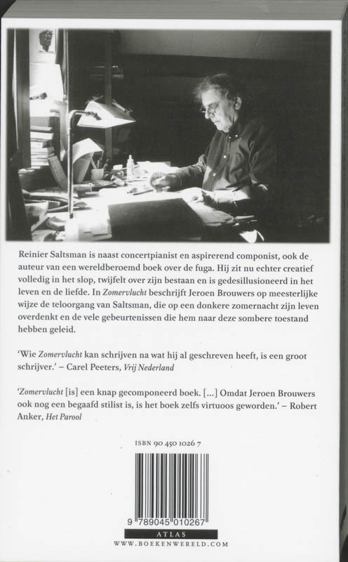 Achterkant van Zomervlucht