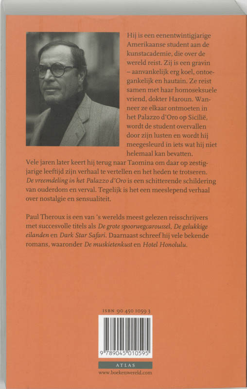 Achterkant van De vreemdeling in het Palazzo d'Oro
