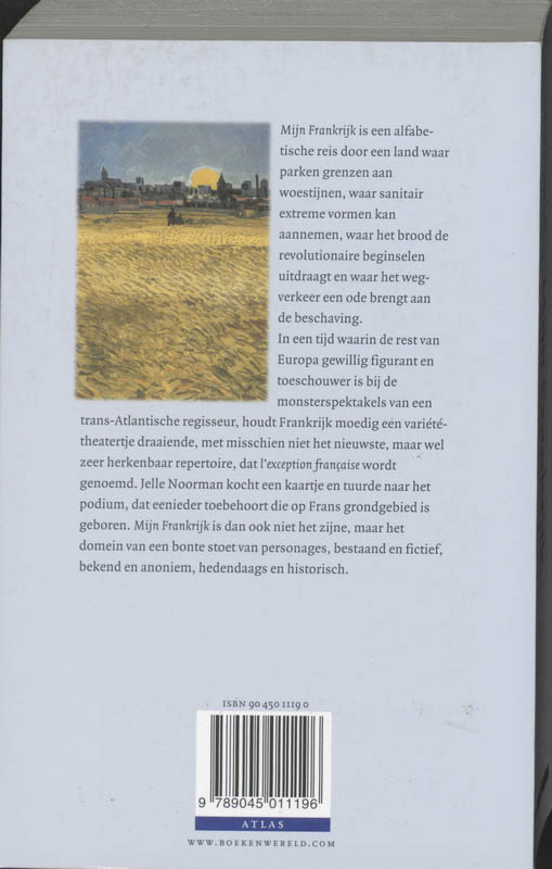 Achterkant van Mijn Frankrijk