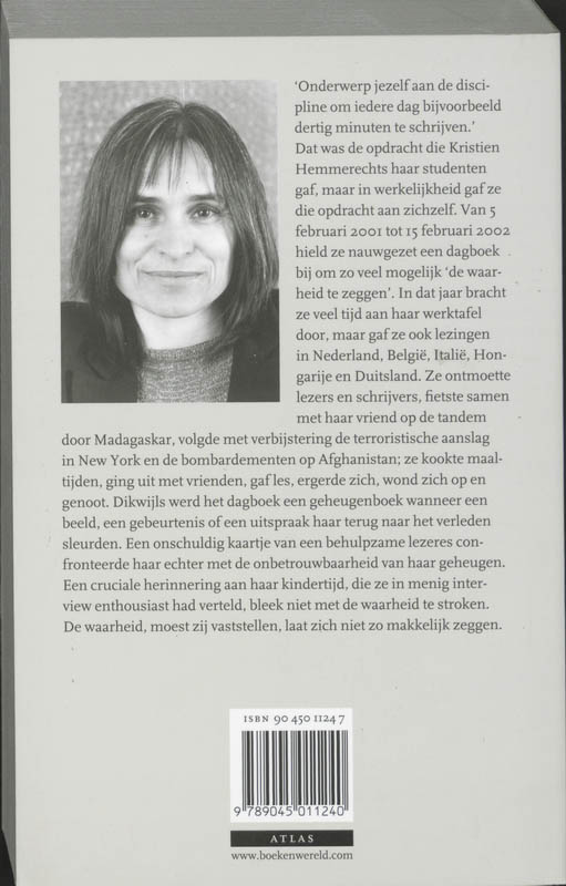 Achterkant van Een jaar als (g)een ander