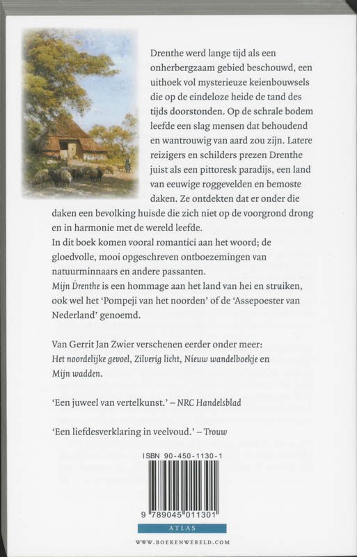Achterkant van Mijn Drenthe