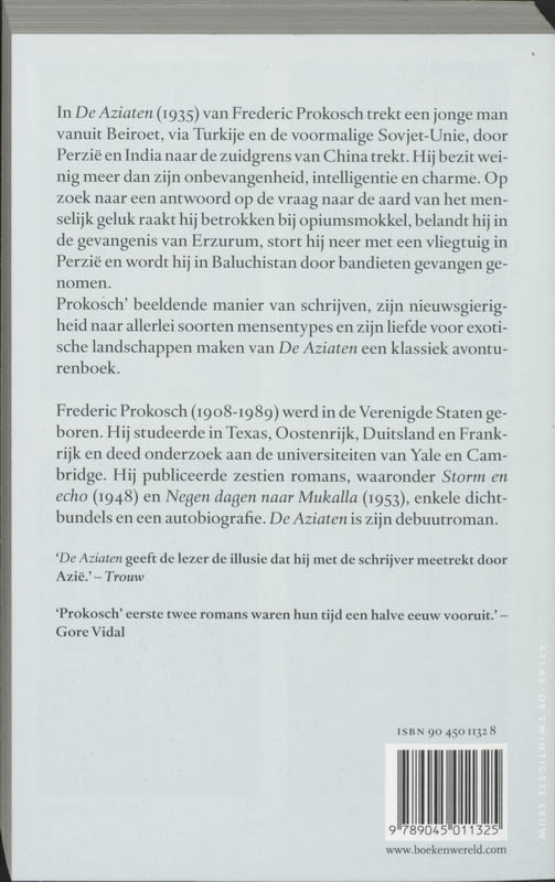 Achterkant van De Aziaten