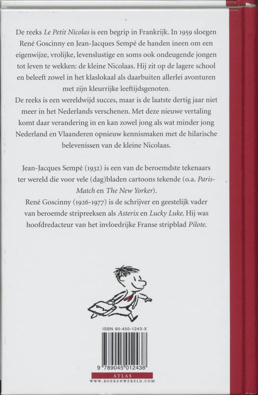 Achterkant van De kleine Nicolaas