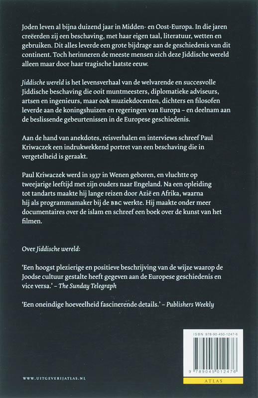 Achterkant van Jiddische wereld