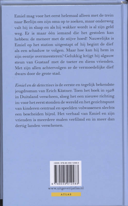 Achterkant van Emiel en de detectives