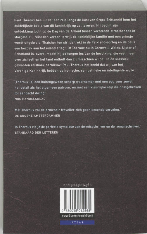 Achterkant van Het drijvende koninkrijk