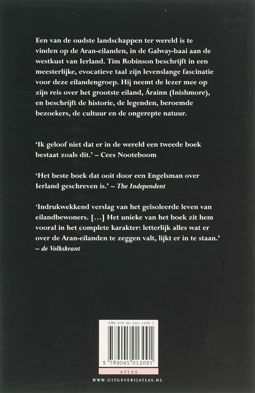 Achterkant van De Aran-eilanden