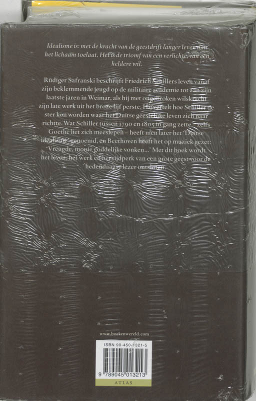 Achterkant van Friedrich Schiller, of De uitvinding van het Duitse idealisme