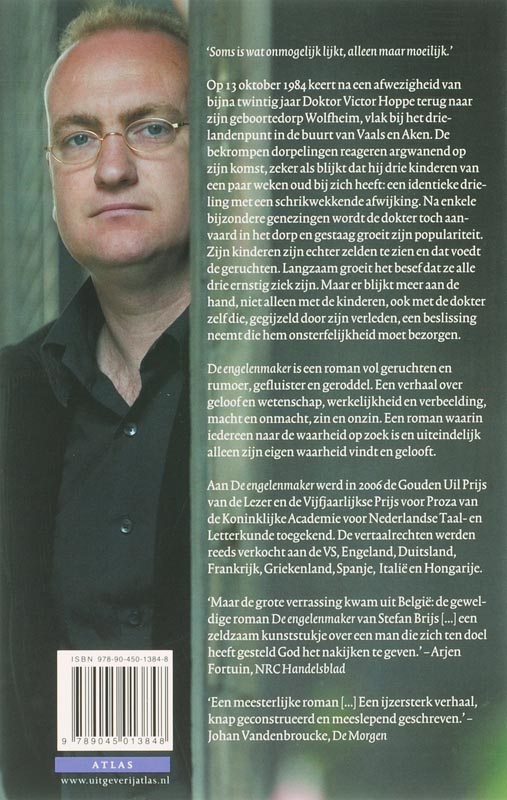Achterkant van De engelenmaker