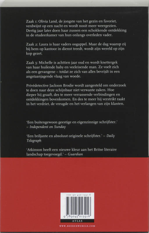 Achterkant van Oude zaken