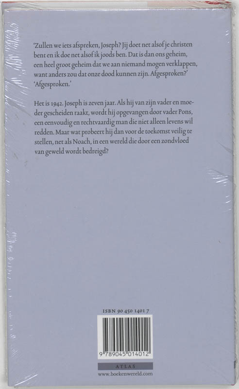 Achterkant van Het kind van Noach