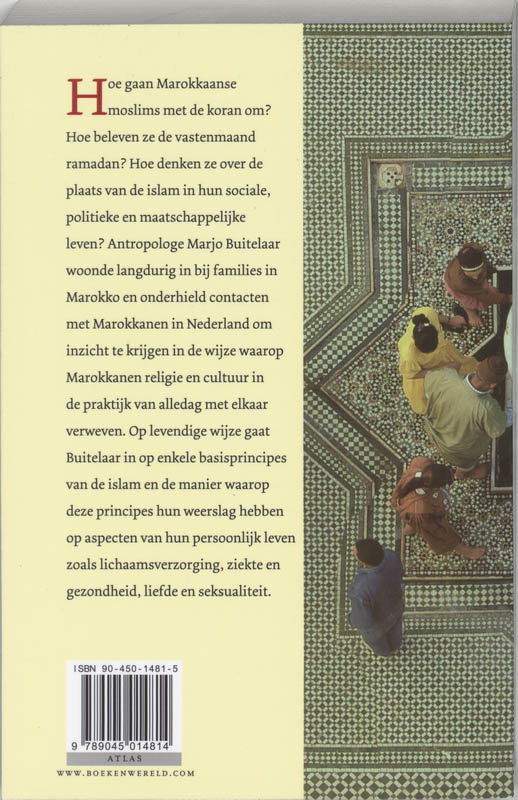 Achterkant van Islam en het dagelijks leven