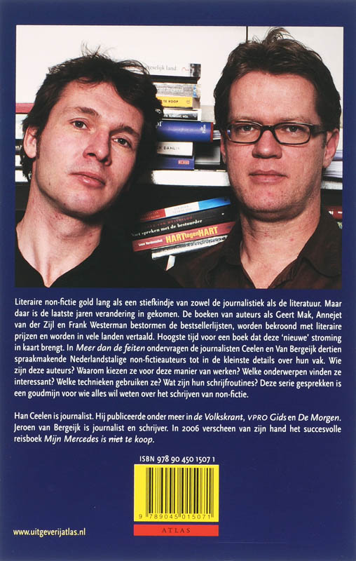 Achterkant van Meer dan de feiten