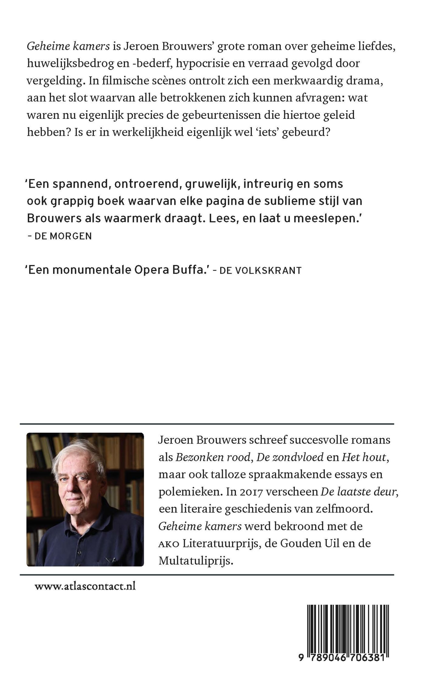 Achterkant van Geheime kamers