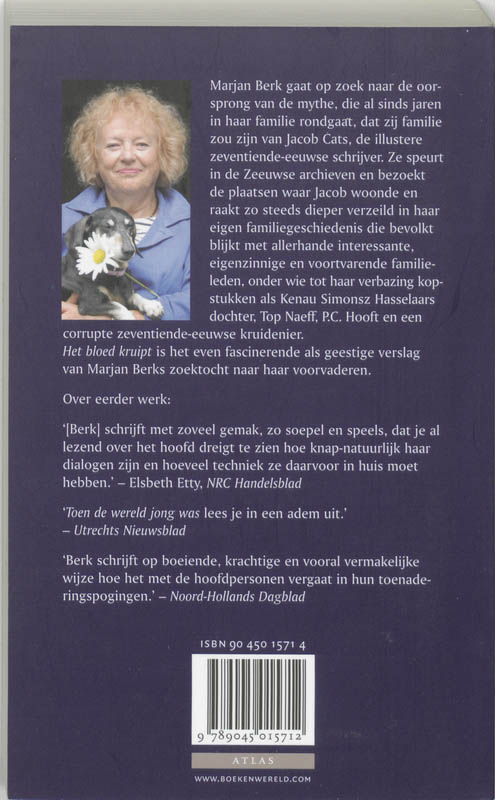 Achterkant van Het bloed kruipt ...