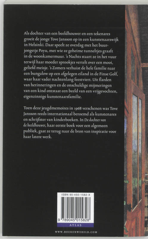 Achterkant van Dochter van de beeldhouwer