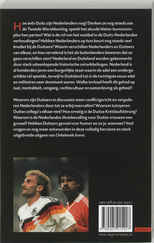 Achterkant van Onbekende buren