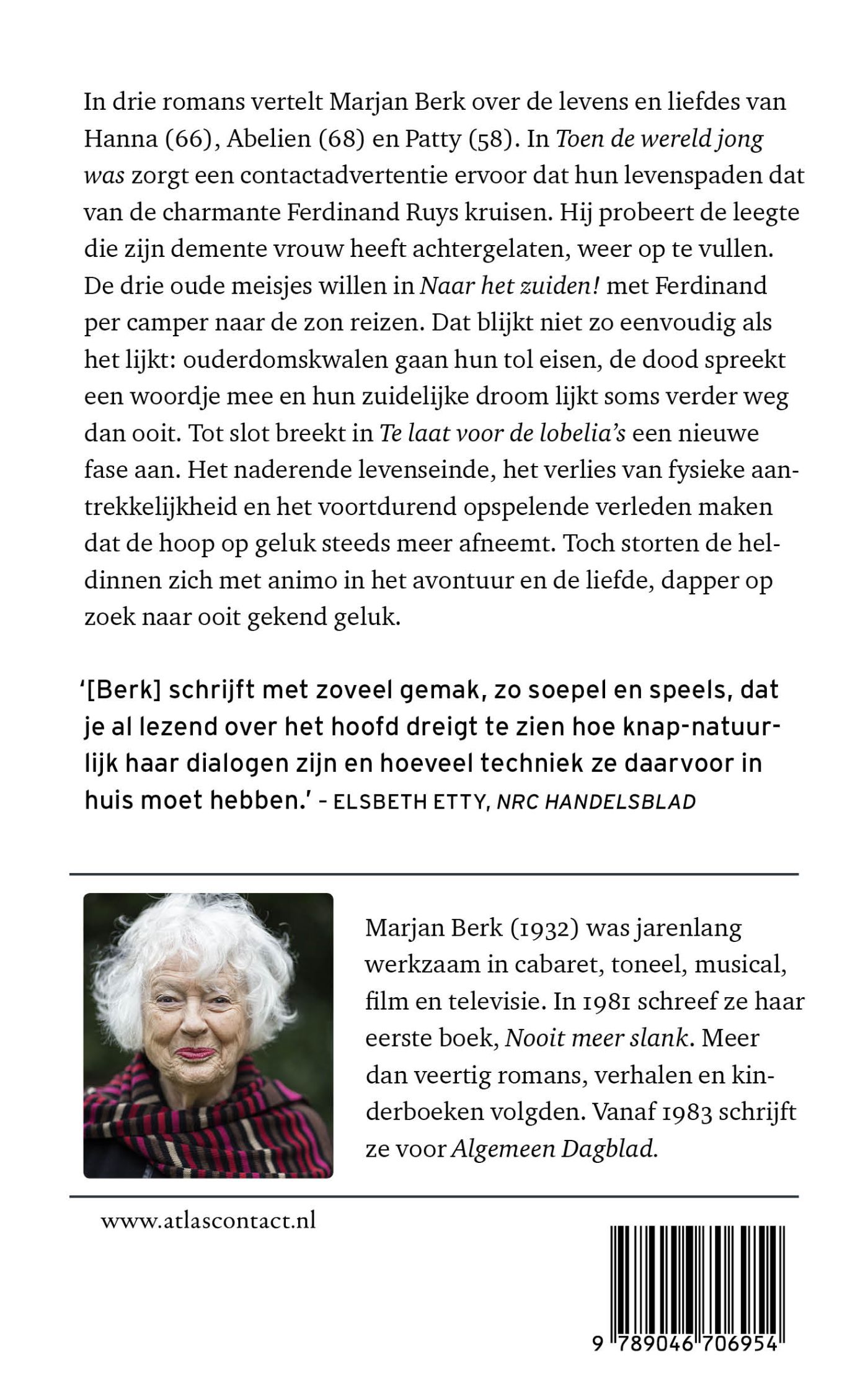 Achterkant van Nooit te oud!