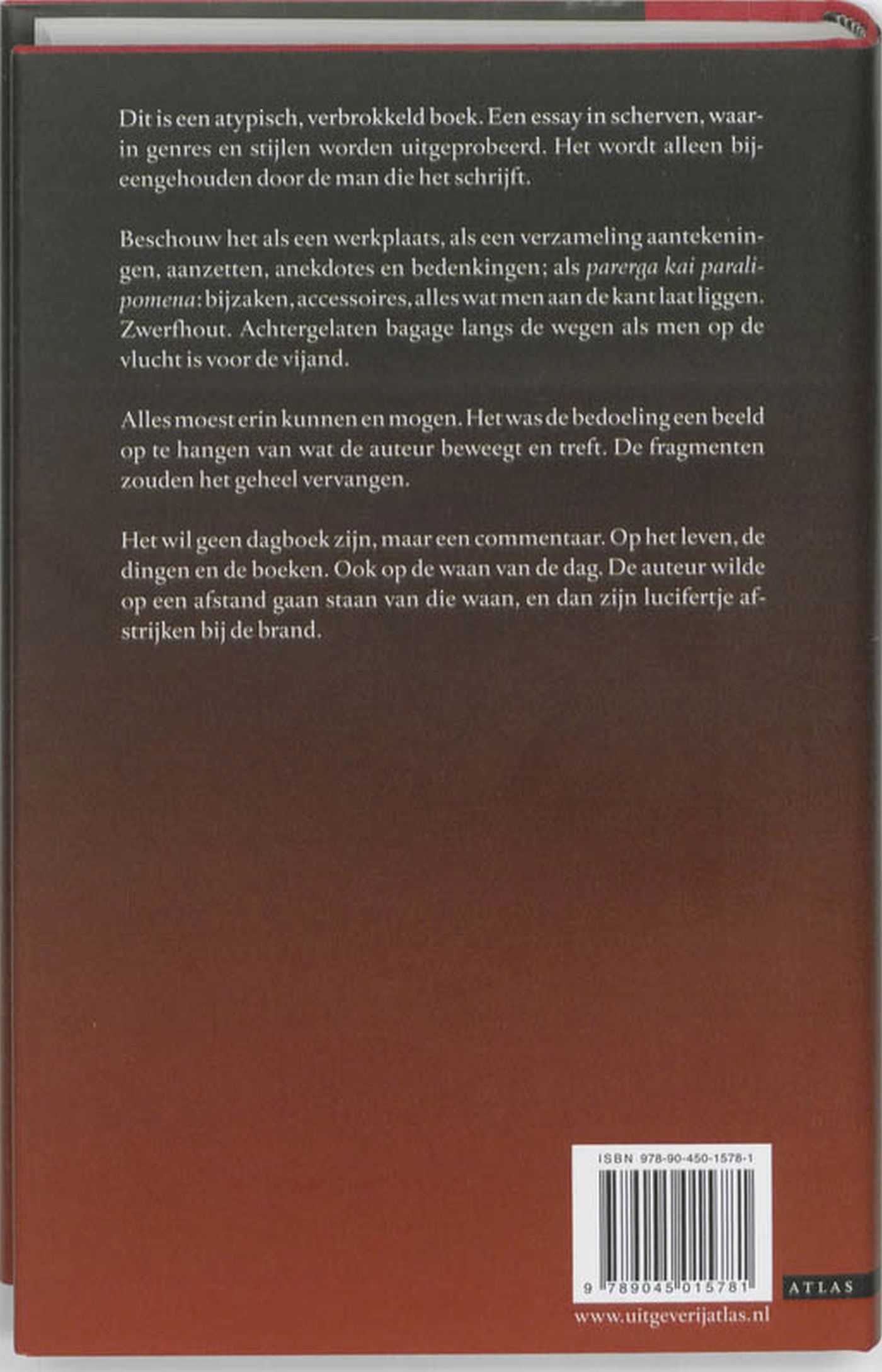 Achterkant van Lucifers bij de brand