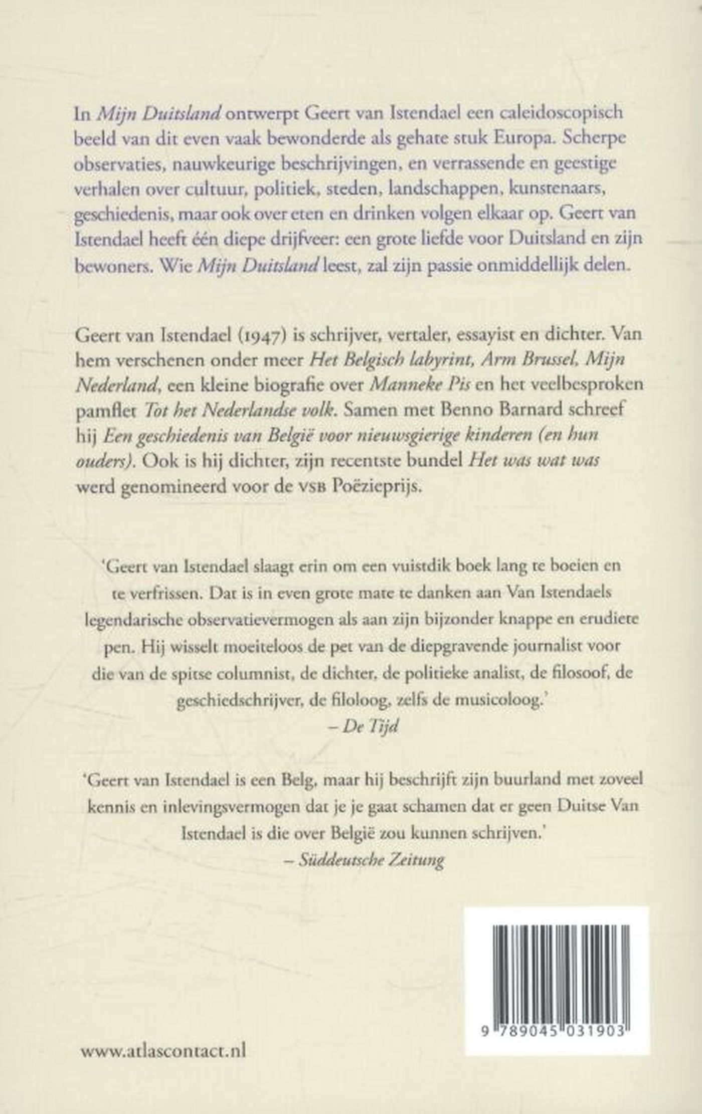 Achterkant van Mijn Duitsland