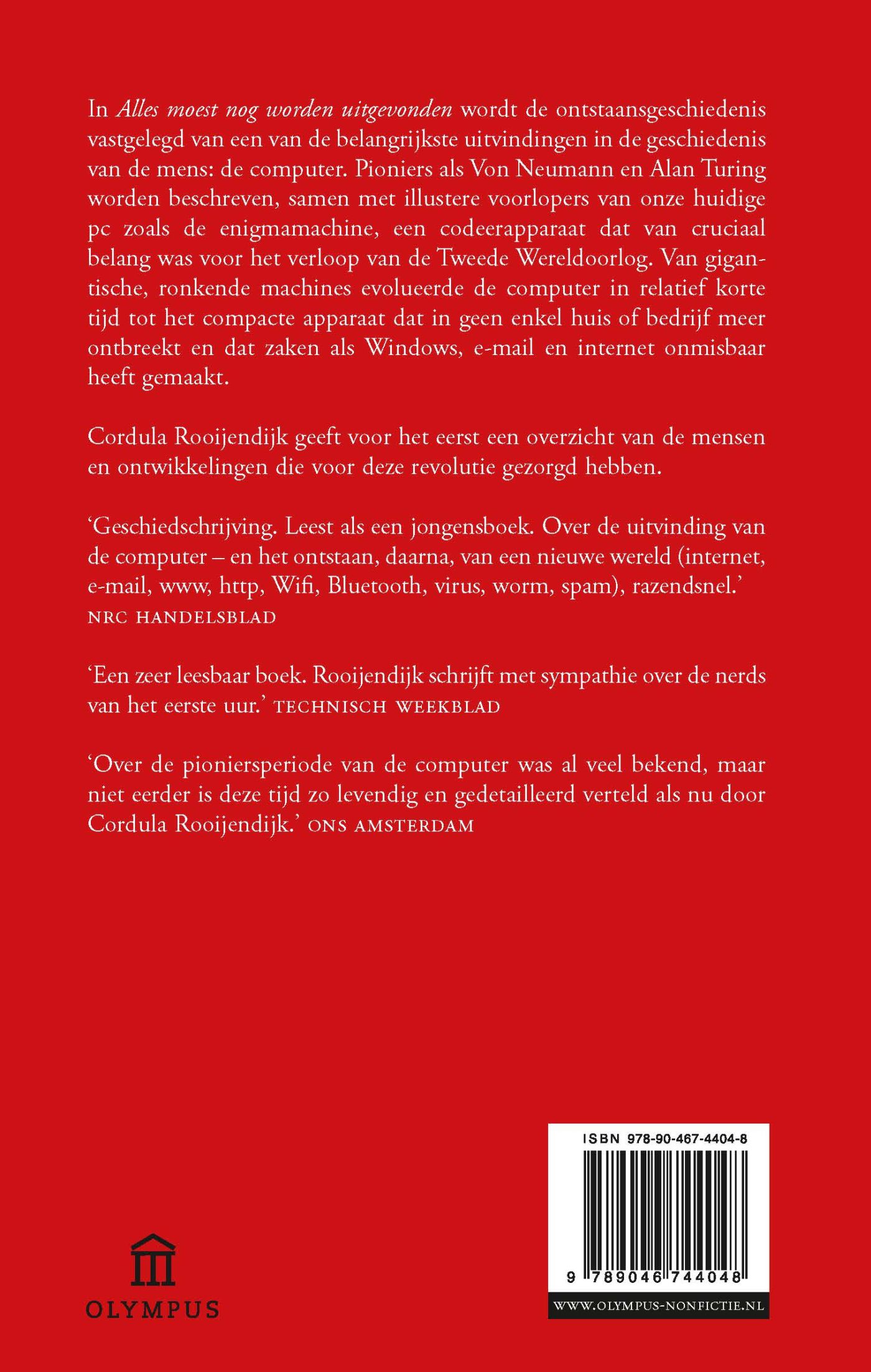 Achterkant van Alles moest nog worden uitgevonden