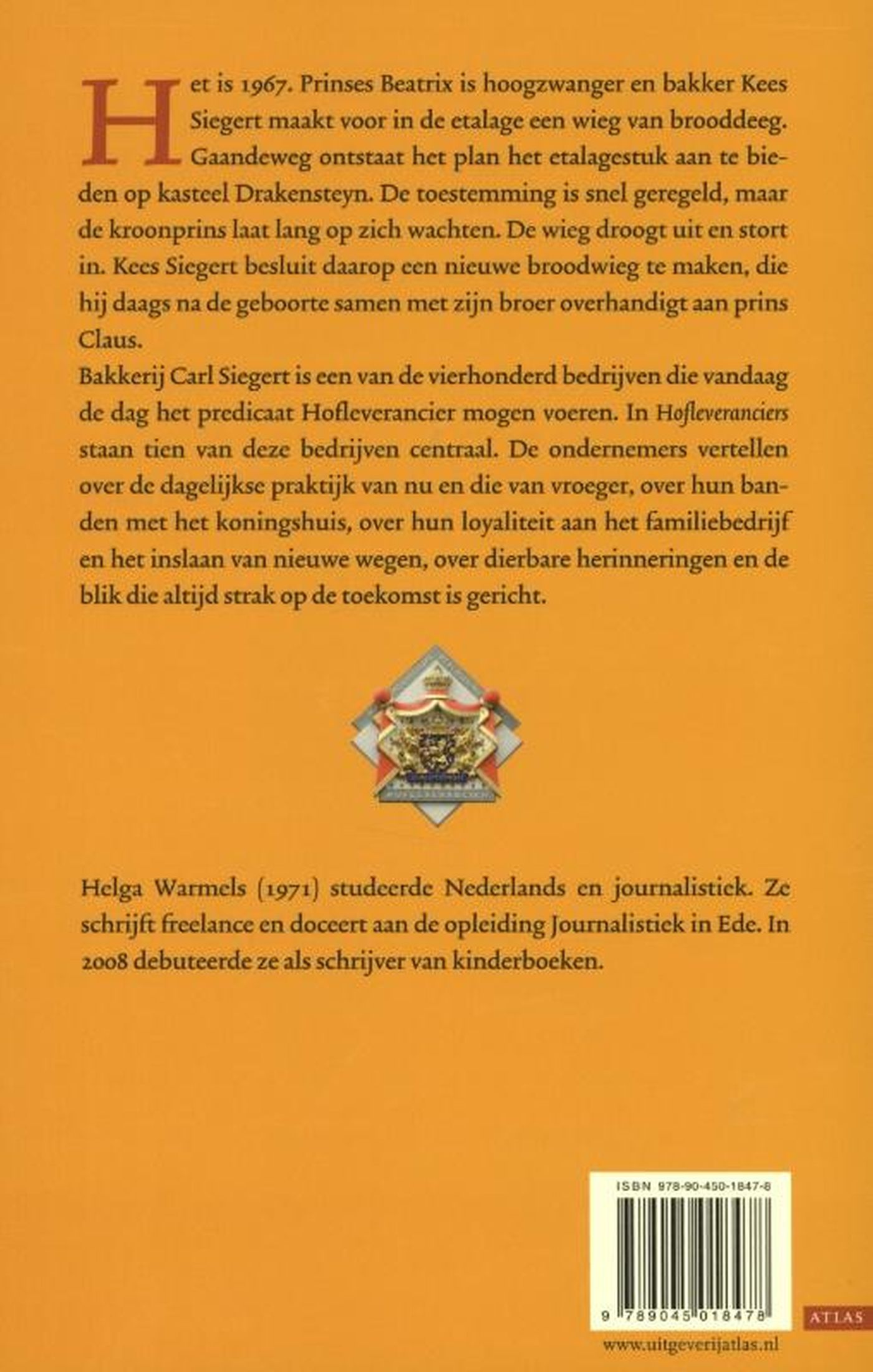 Achterkant van Hofleveranciers