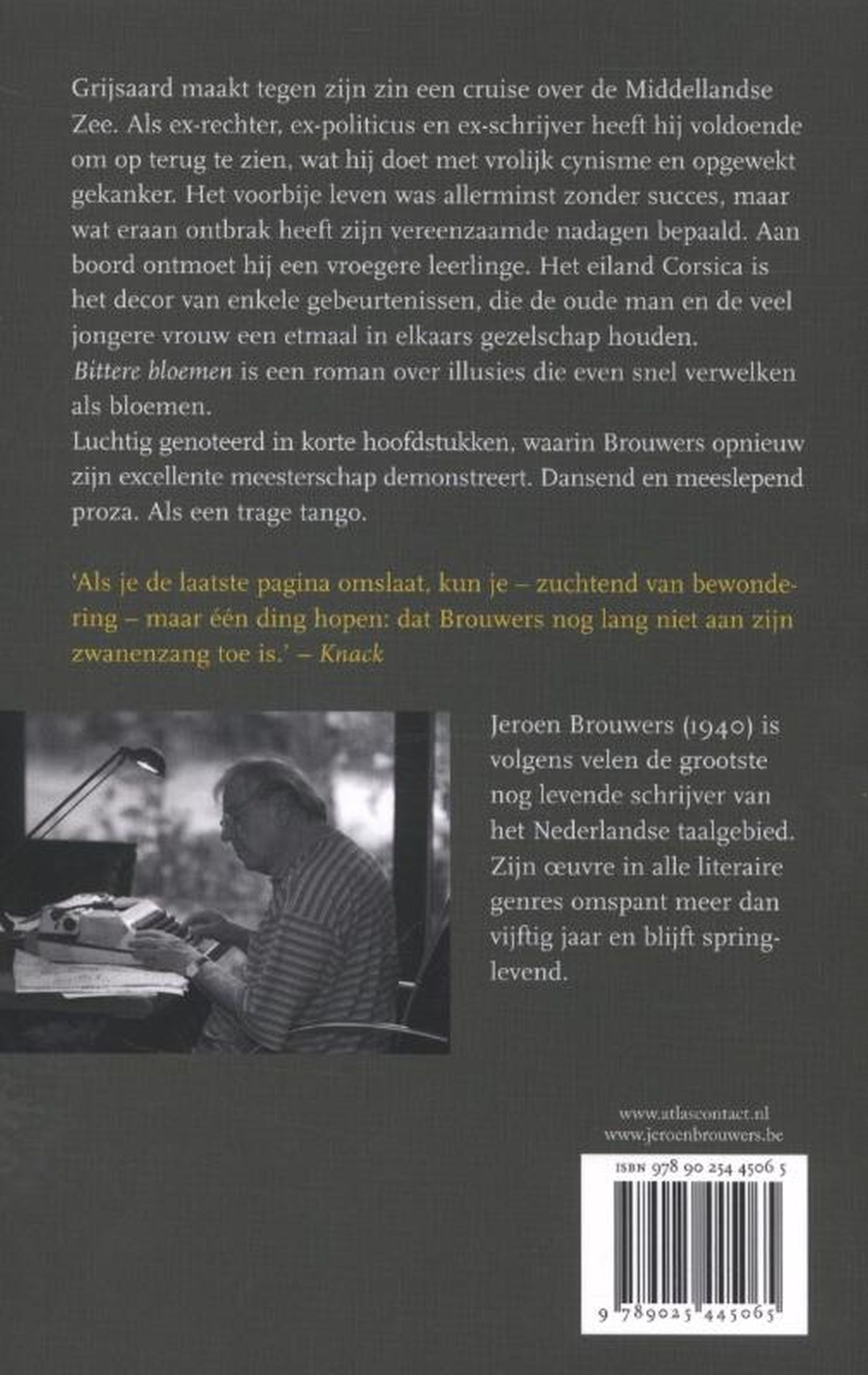 Achterkant van Bittere bloemen