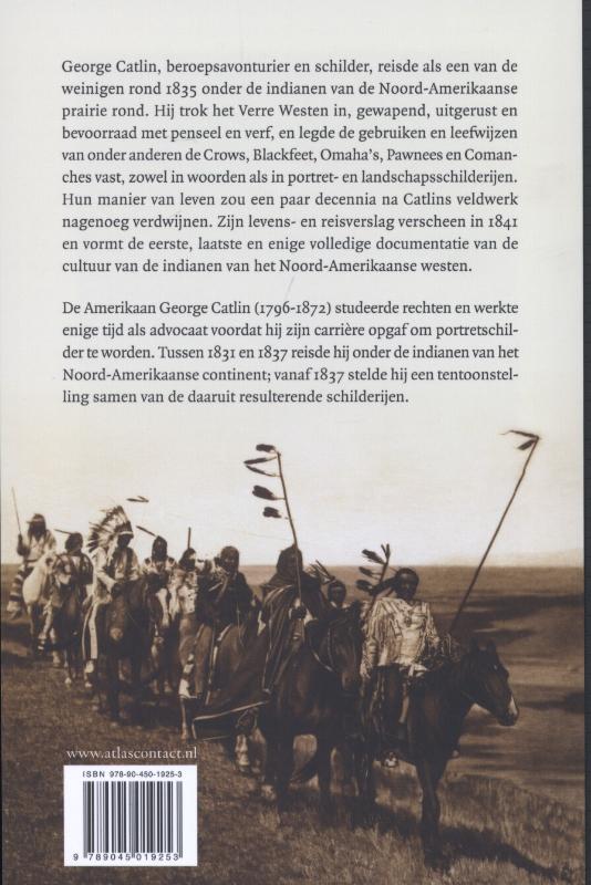 Achterkant van Over de indianen van Noord-Amerika