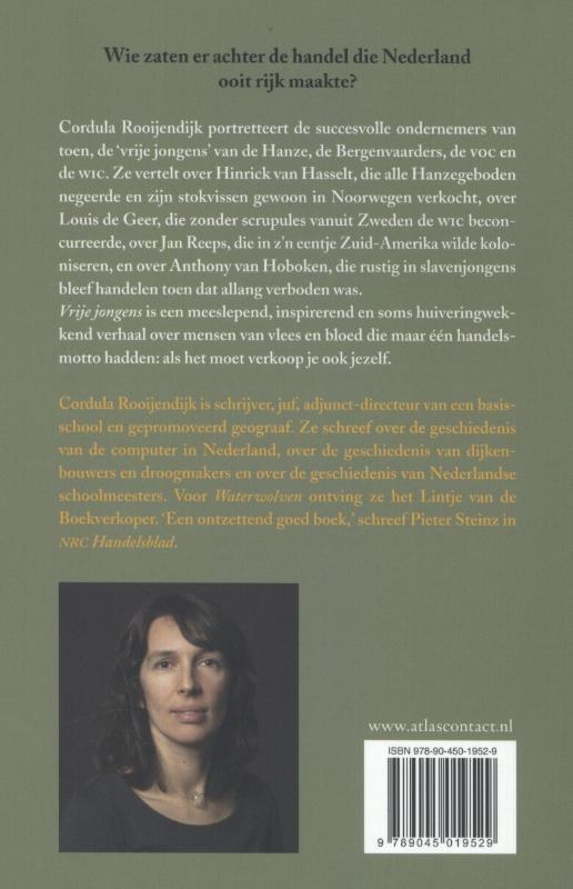 Achterkant van Vrije jongens