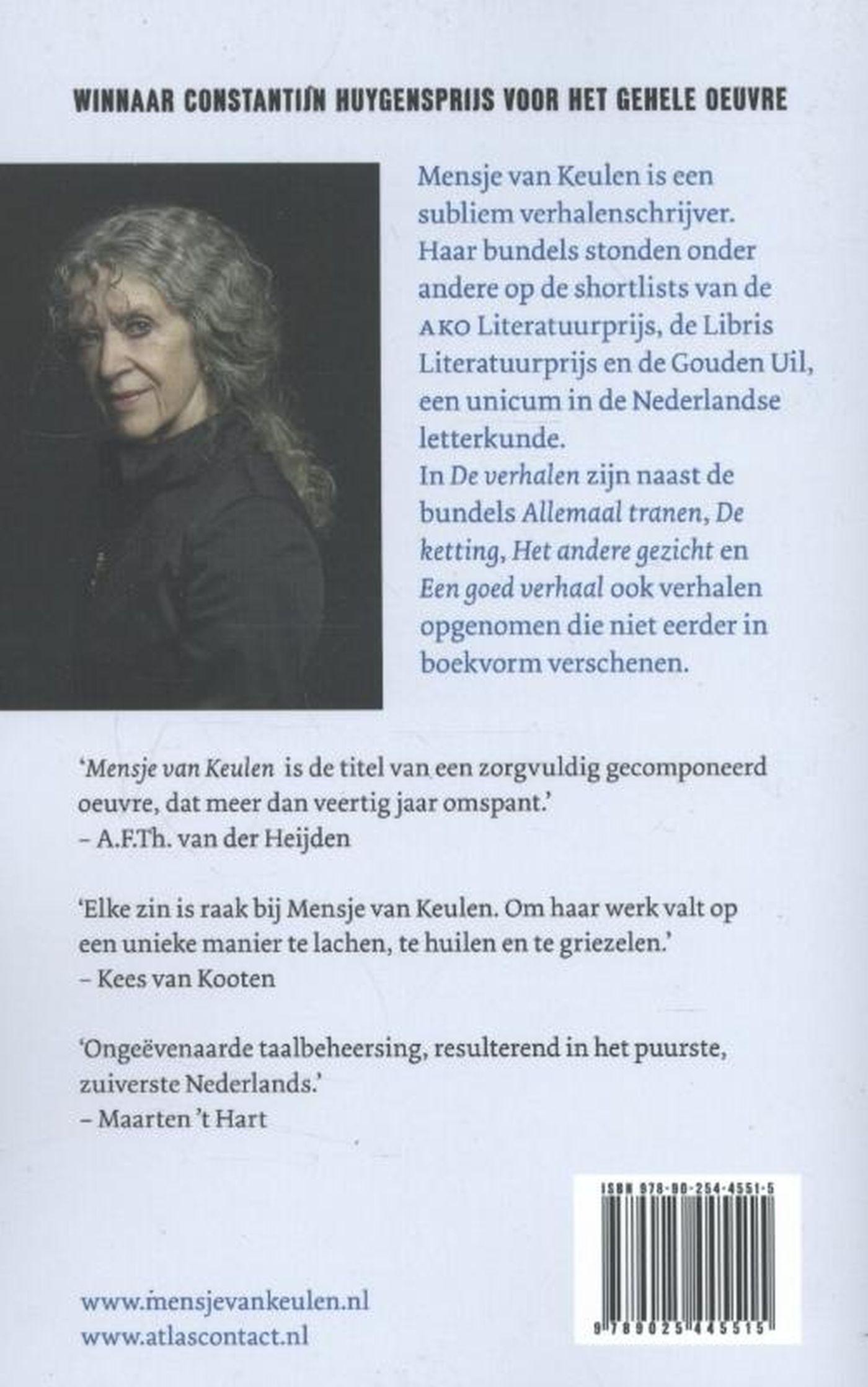 Achterkant van De verhalen