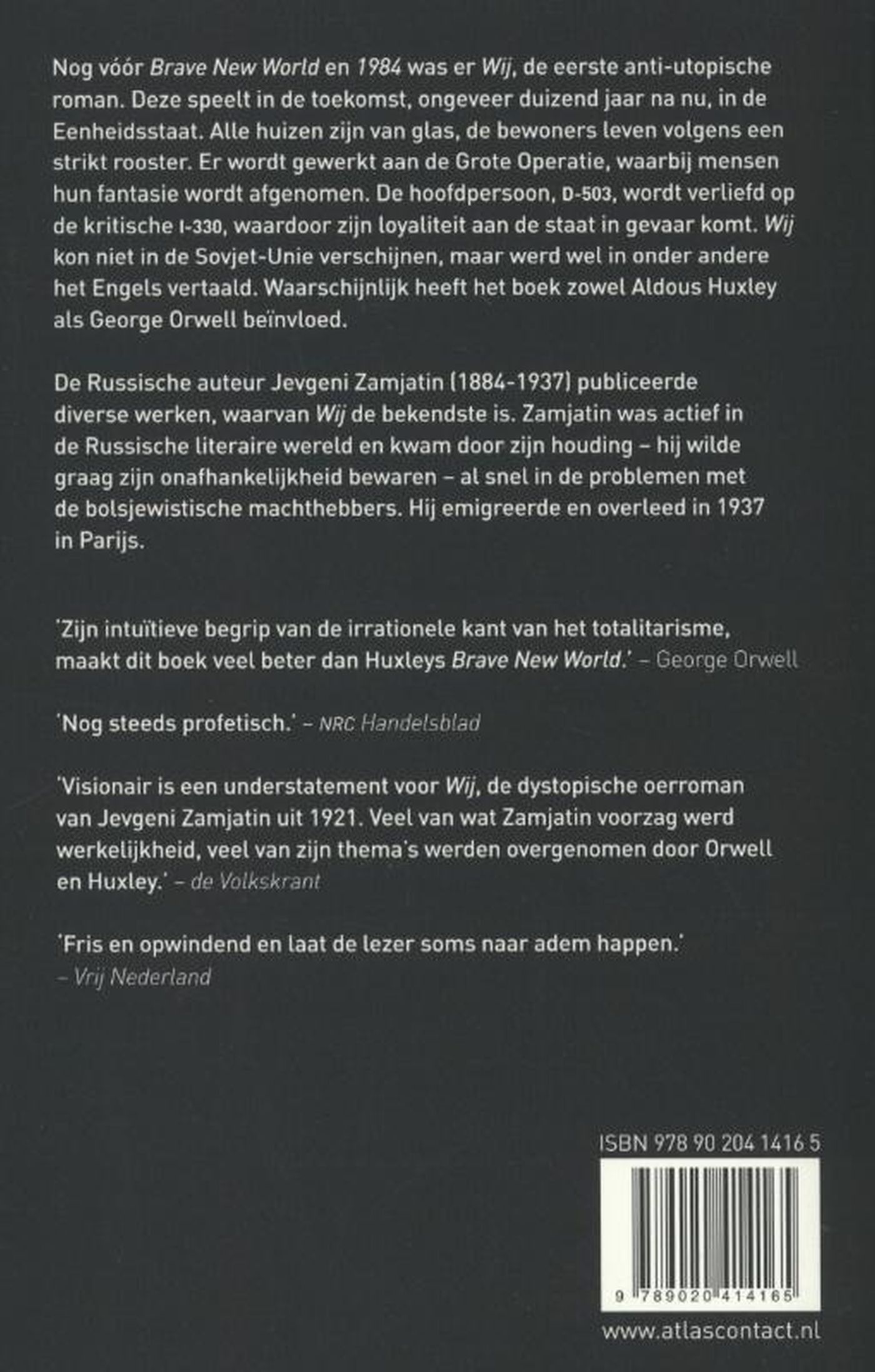Achterkant van Wij