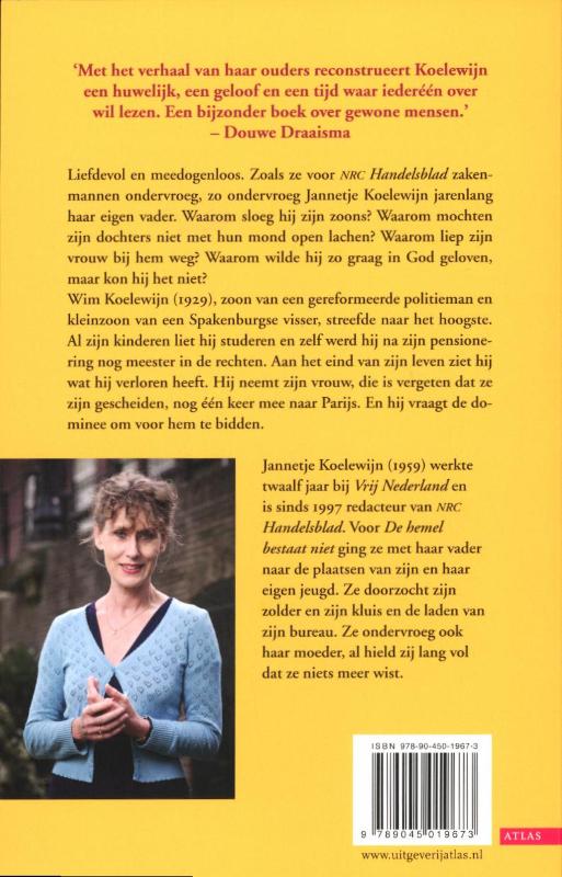 Achterkant van De hemel bestaat niet